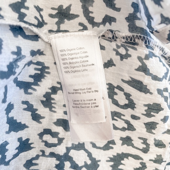 Emerson Fry India Collection Isla Dress in Charcoal Leopard XS/S - Picture 10 of 11